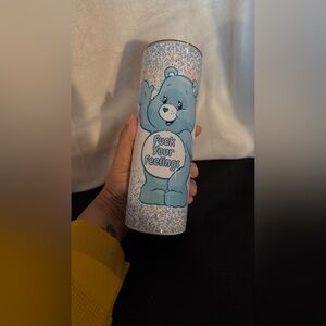 Blue Bear Graphic Tumbler